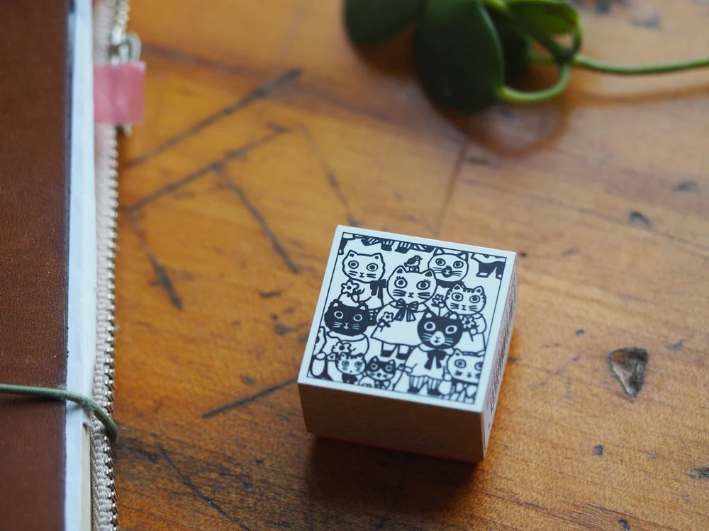 Gyu Stamp - Cats (gyu-03)