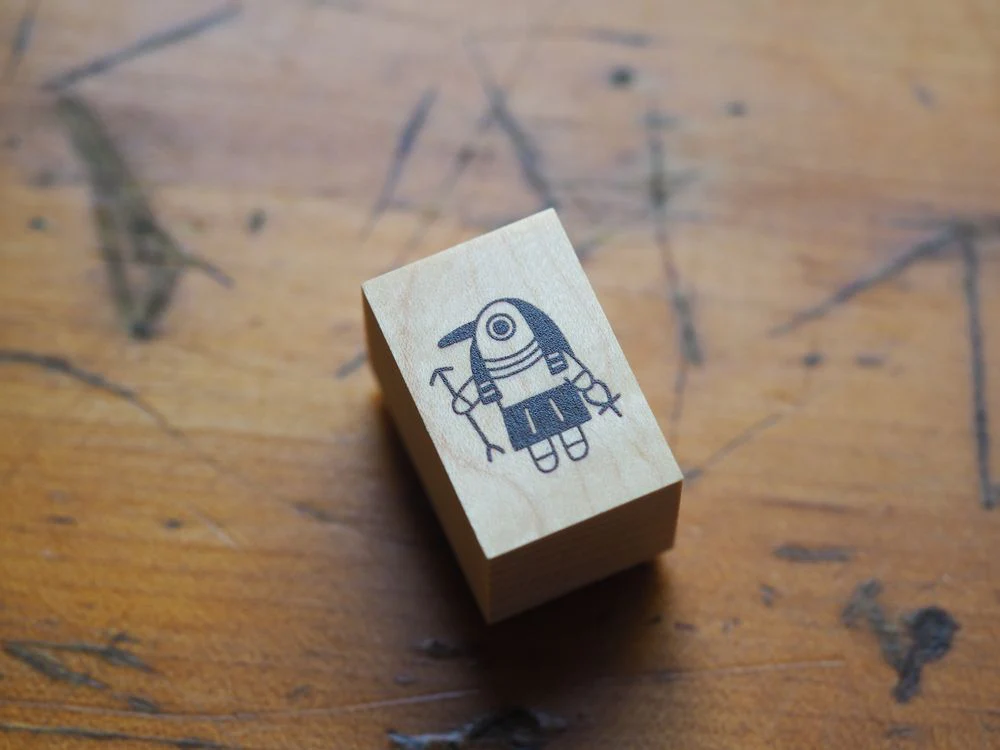 Hankoyamuramin Wooden Stamp - Hieroglyphic 2