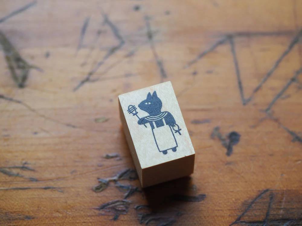 Hankoyamuramin Wooden Stamp - Hieroglyphic 5