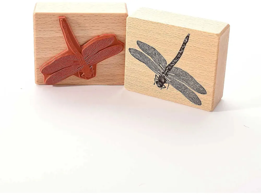 Heindesign Rubber Stamp - Dragonfly