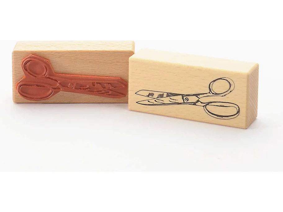 Heindesign Rubber Stamp - Scissors - Image 2
