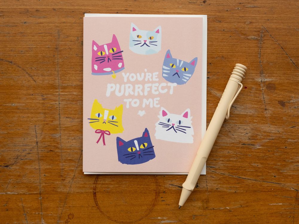 Idlewild Co. - Greeting Card - Purrfect To Me