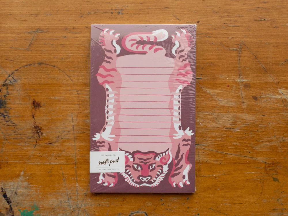 Idlewild Co. - Notepad - Tibetan Tiger