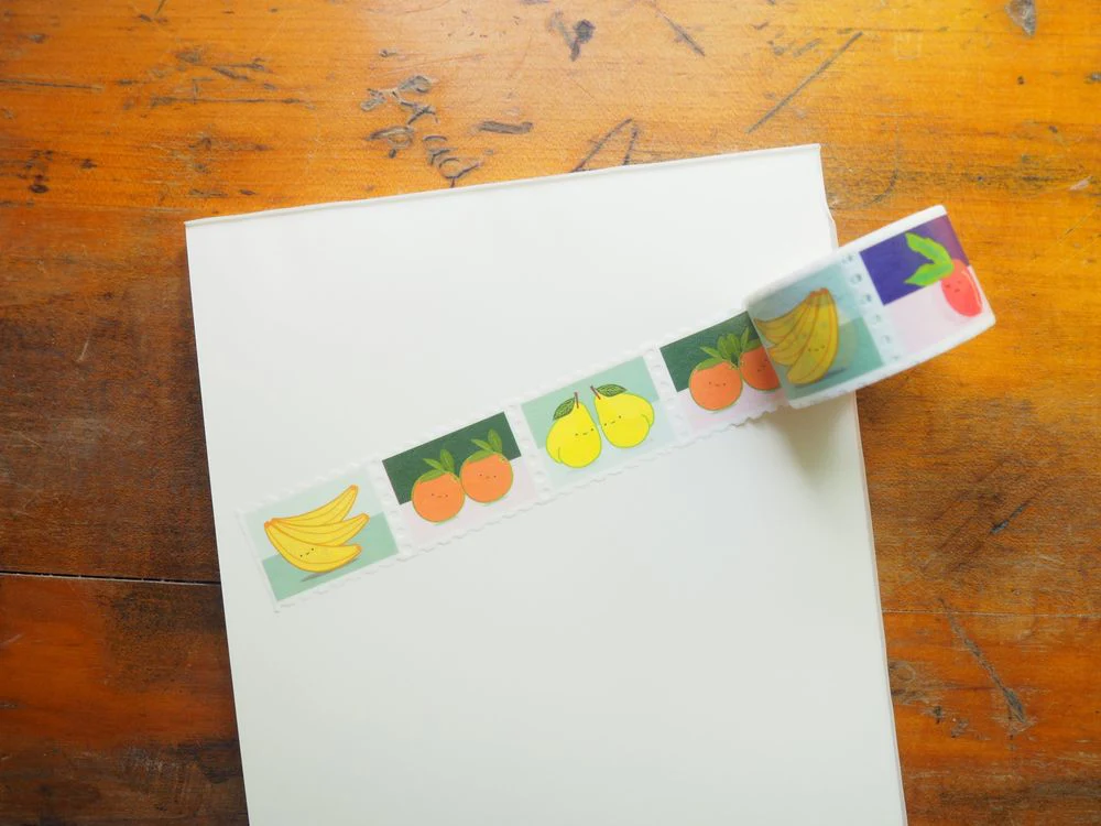 ILOOTPAPERIE - Washi Tape - Fruity-licious Party (Stamps)