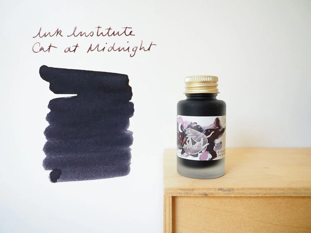 Ink Institute Fountain Pen Ink (30mL) - Cat at Midnight