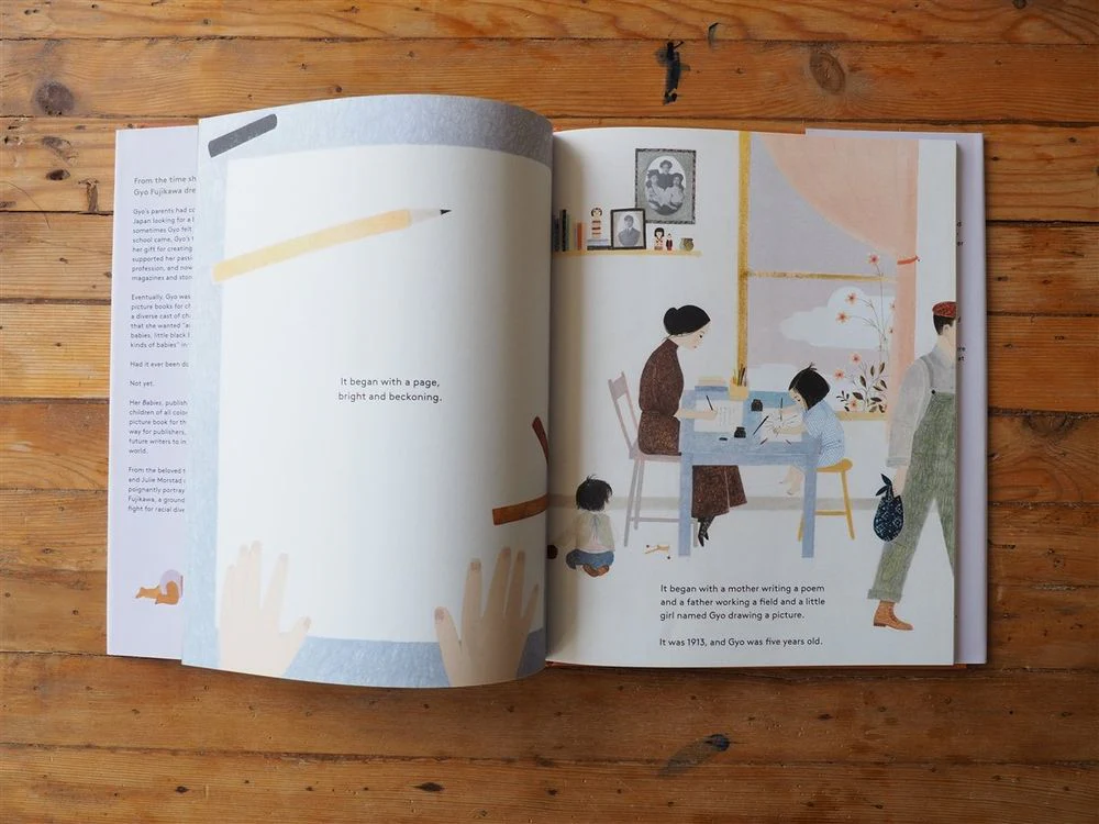 It Began with a Page: How Gyo Fujikawa Drew the Way by Kyo Maclear & Julie Morstad - Image 3