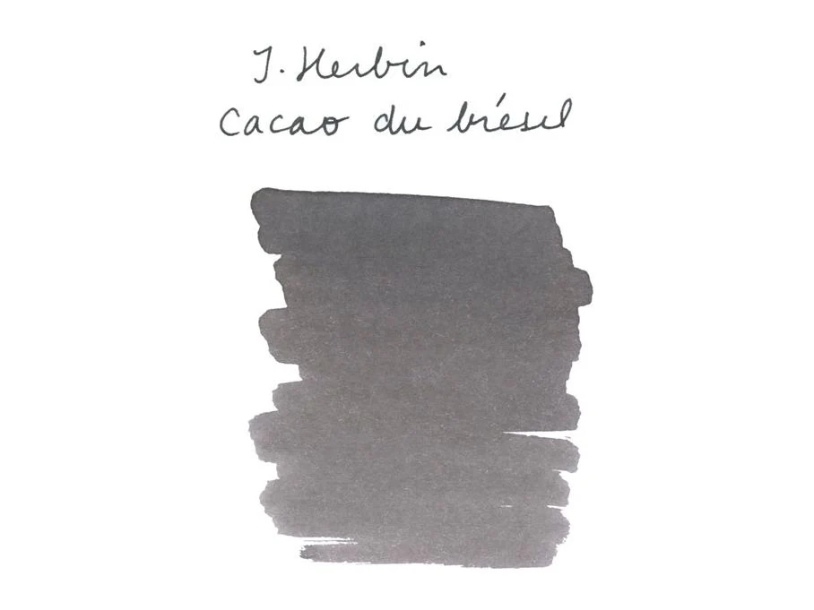 J. Herbin Fountain Pen Ink (30mL) - Cacao Du Bresil - Image 2