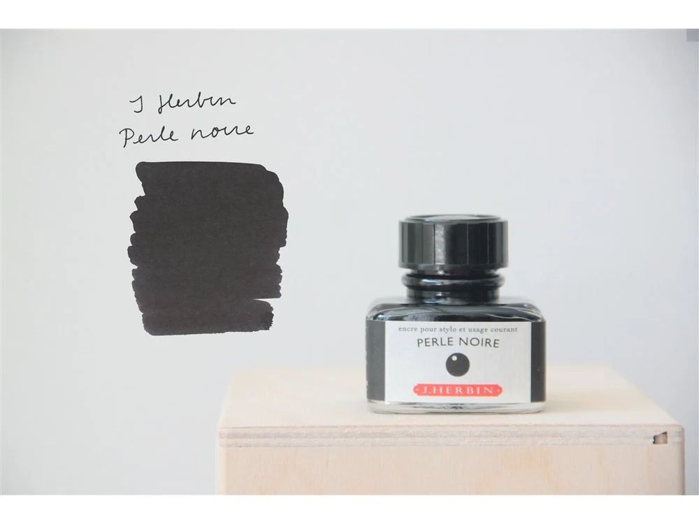 J. Herbin Fountain Pen Ink (30mL) - Perle Noire