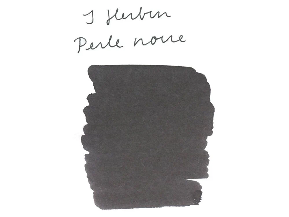 J. Herbin Fountain Pen Ink (30mL) - Perle Noire - Image 2