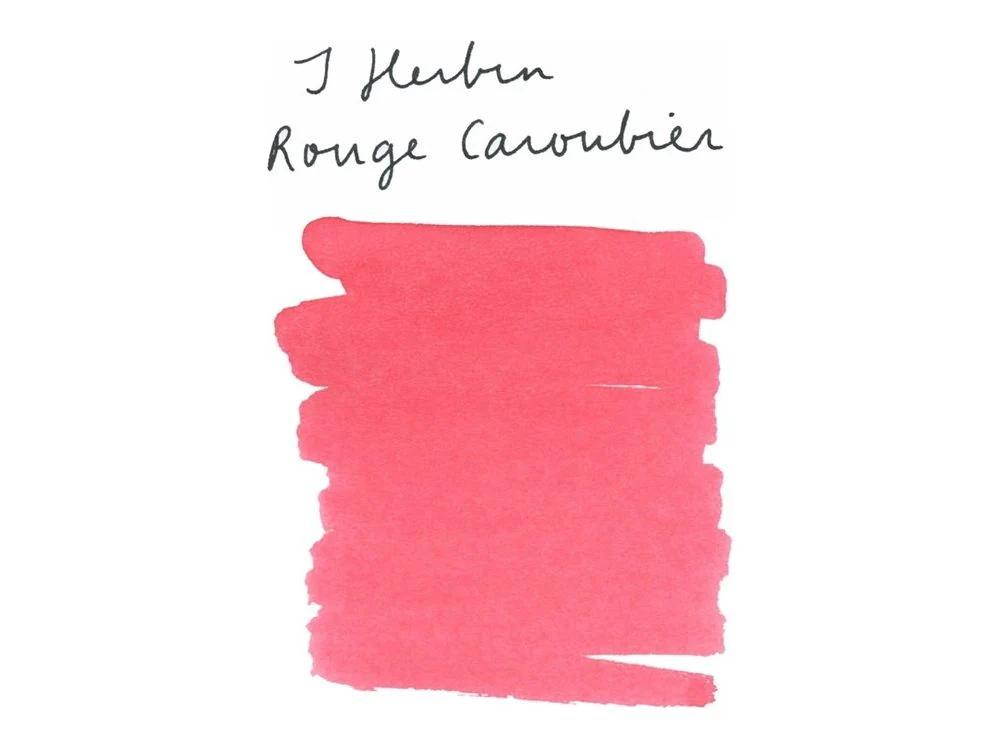 J. Herbin Fountain Pen Ink (30mL) - Rouge Caroubier - Image 2