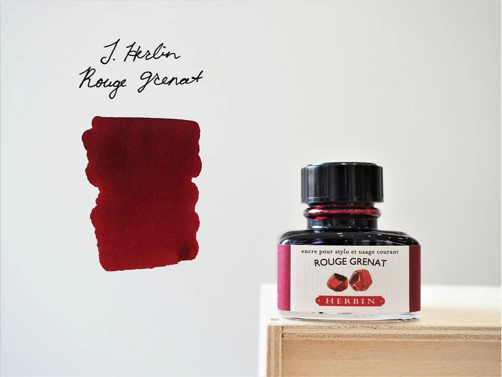 J. Herbin Fountain Pen Ink (30mL) - Rouge Grenat