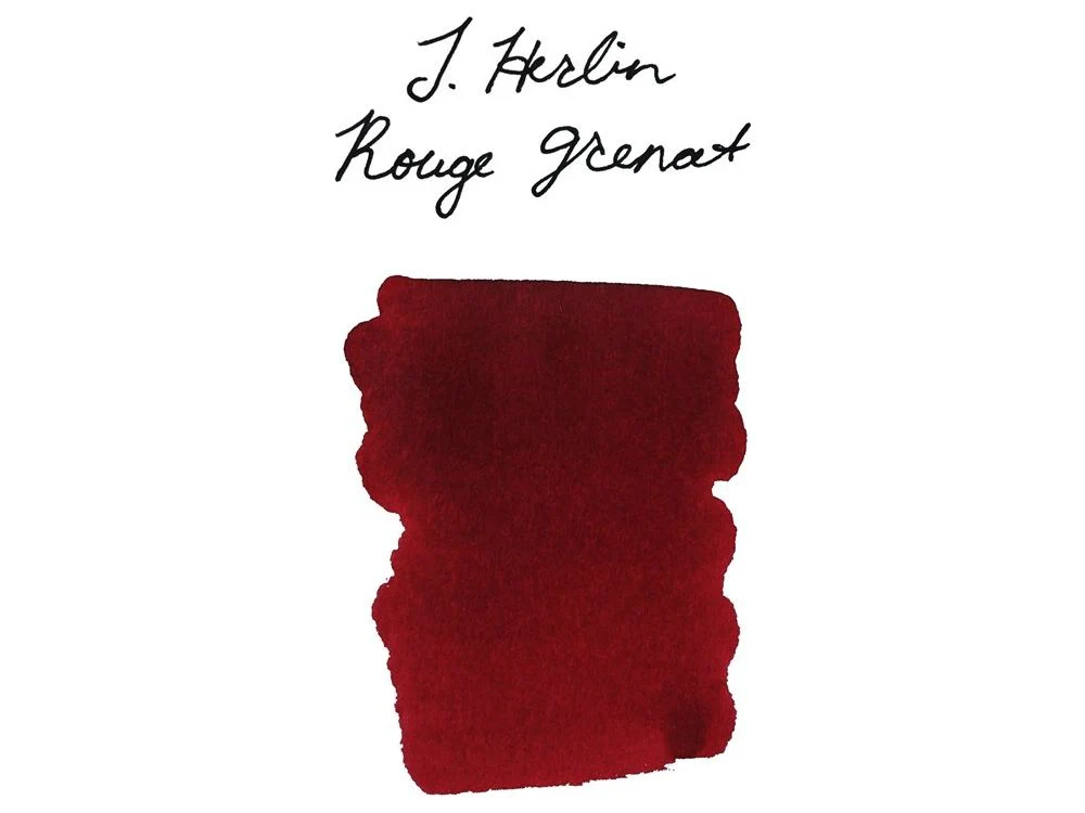 J. Herbin Fountain Pen Ink (30mL) - Rouge Grenat - Image 2
