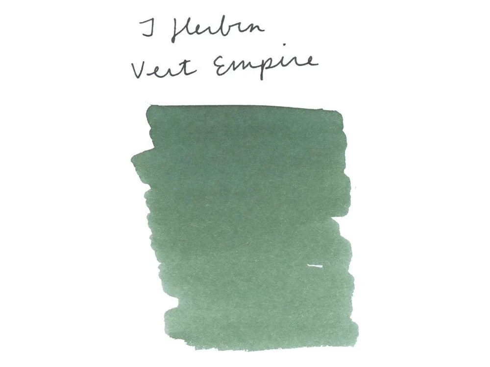 J. Herbin Fountain Pen Ink (30mL) - Vert Empire - Image 2