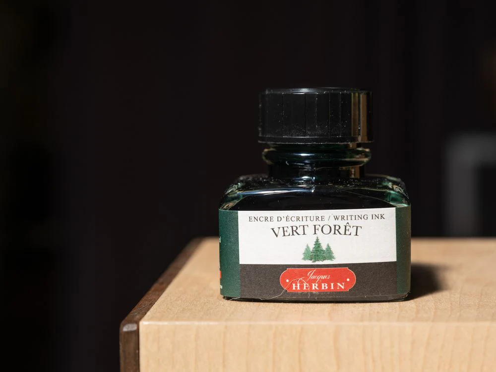 J. Herbin Fountain Pen Ink (30mL) - Vert Forêt