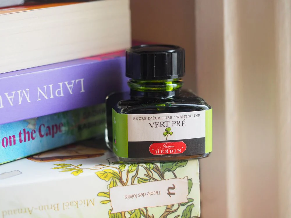 J. Herbin Fountain Pen Ink (30mL) - Vert Pre
