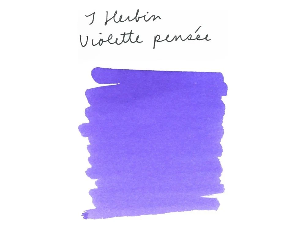 J. Herbin Fountain Pen Ink (30mL) - Violette Pensee - Image 2