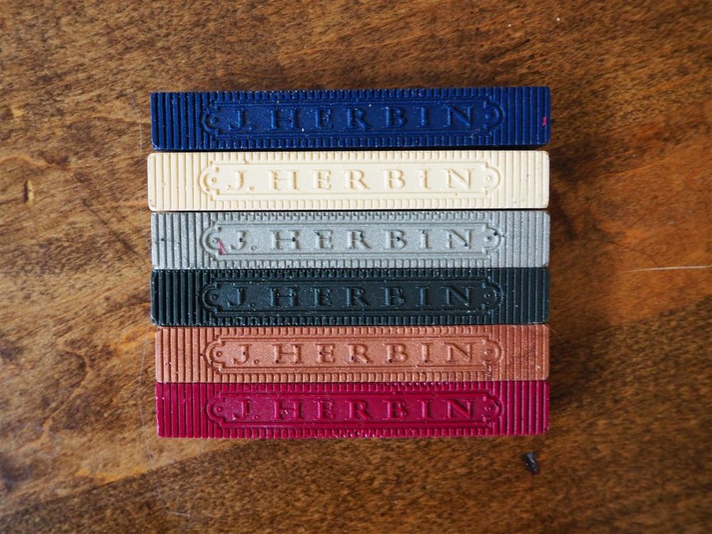J. Herbin Supple Sealing Wax Pack of 4 - Silver - Image 4