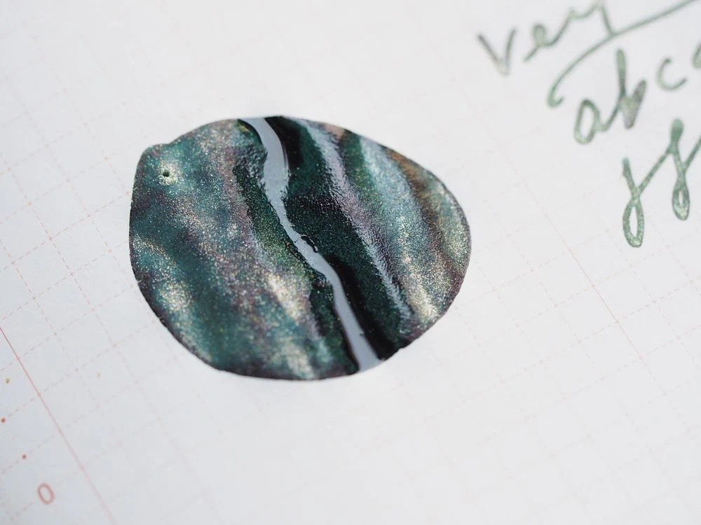 Jacques Herbin Fountain Pen Ink (50mL) - 1798 Anniversary - Vert Atlantide - Image 3