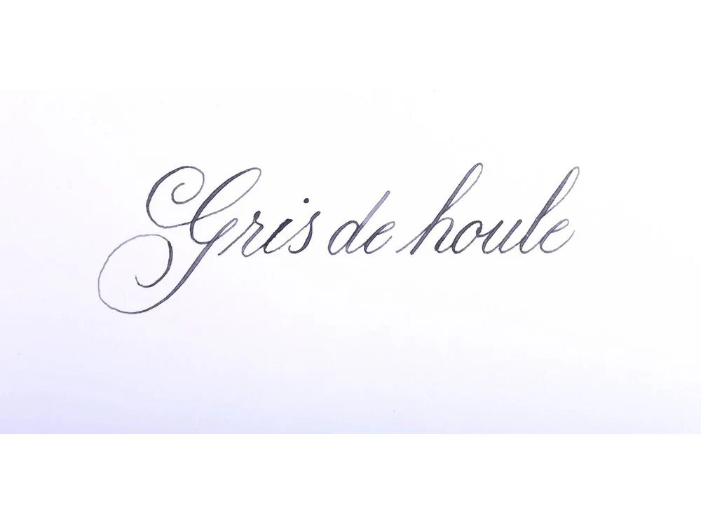 Jacques Herbin Fountain Pen Ink (50mL) - Gris de Houle - Image 2