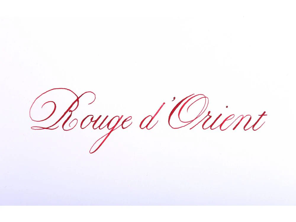 Jacques Herbin Fountain Pen Ink (50mL) - Rouge d'Orient - Image 2