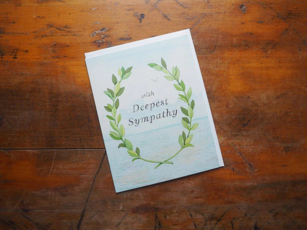 JooJoo Paper - With Deepest Sympathy Greeting Card