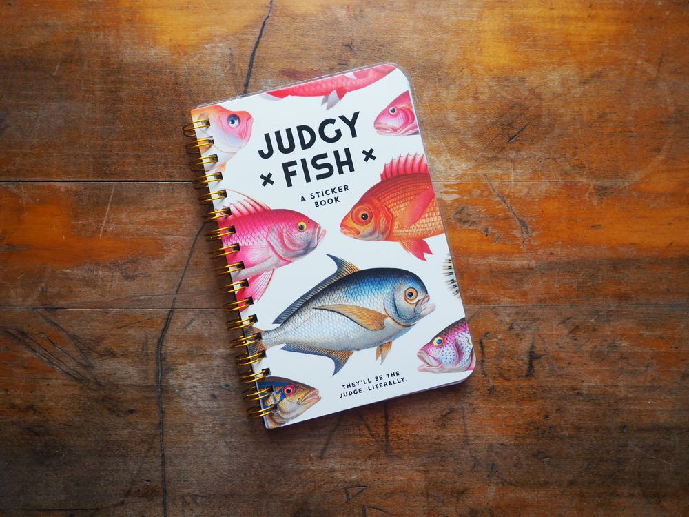 Judgy Fish Sticker Book