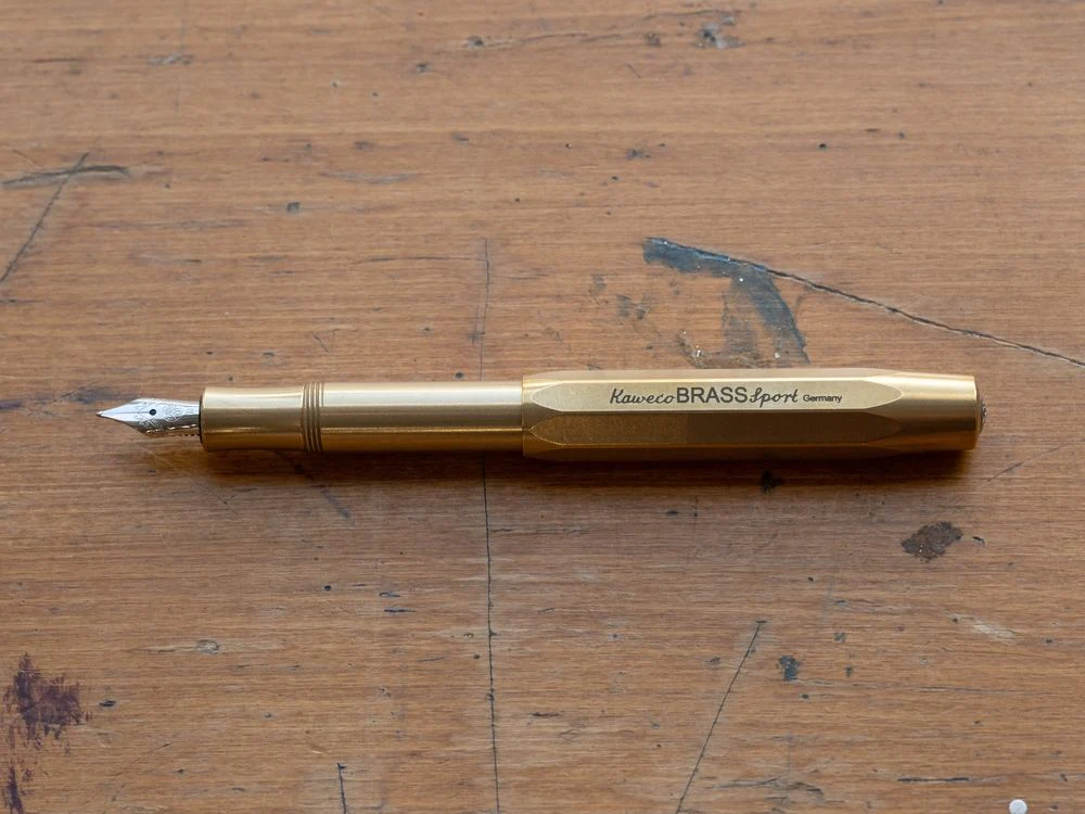 Kaweco Brass Sport Fountain Pen - Image 2