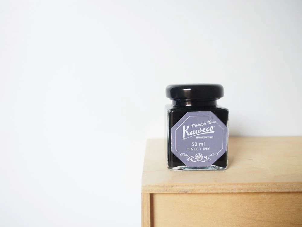 Kaweco Fountain Pen Ink (50mL) - Midnight Blue (Blue-Black)