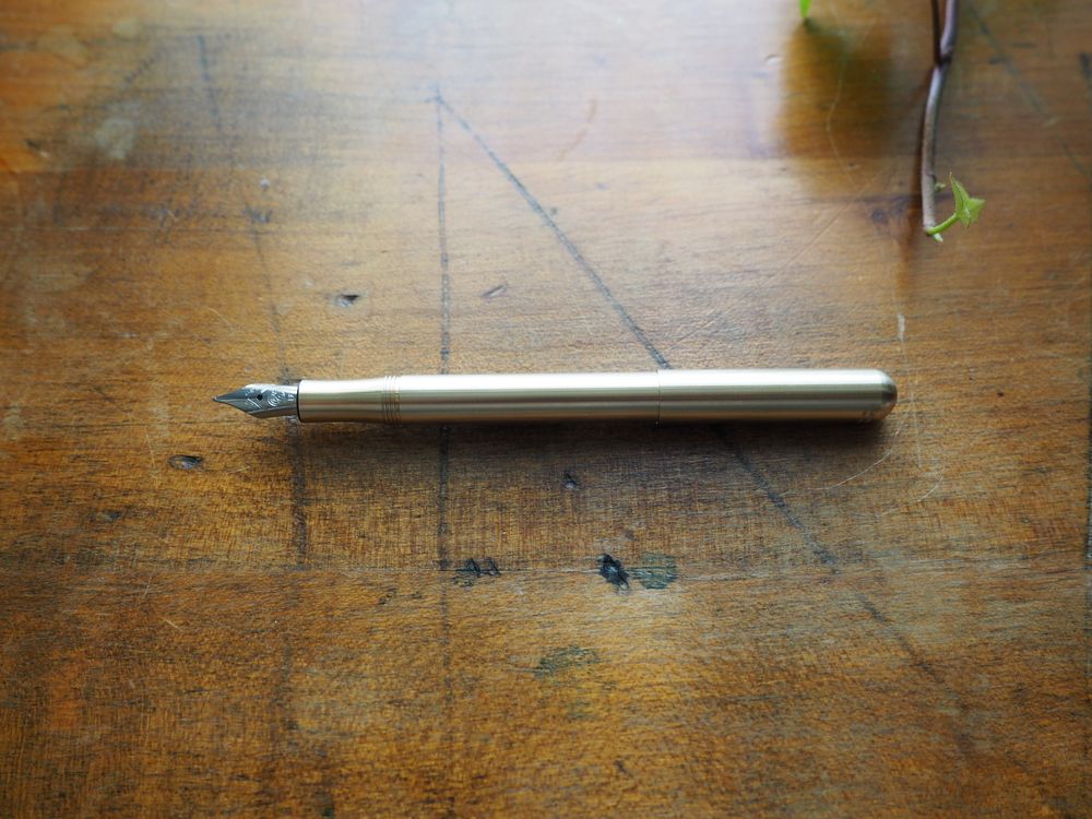 Kaweco Liliput Fountain Pen - Eco Brass - Image 3