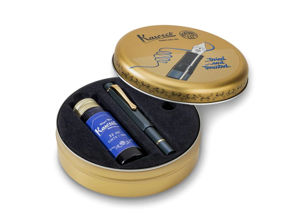 Kaweco Piston AL Sport Fountain Pen - Navy - Image 3