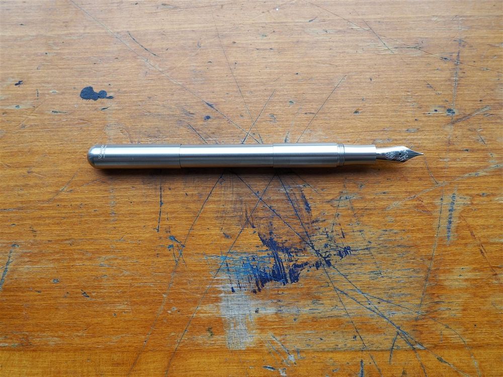 Kaweco Supra Fountain Pen - Steel - Image 3