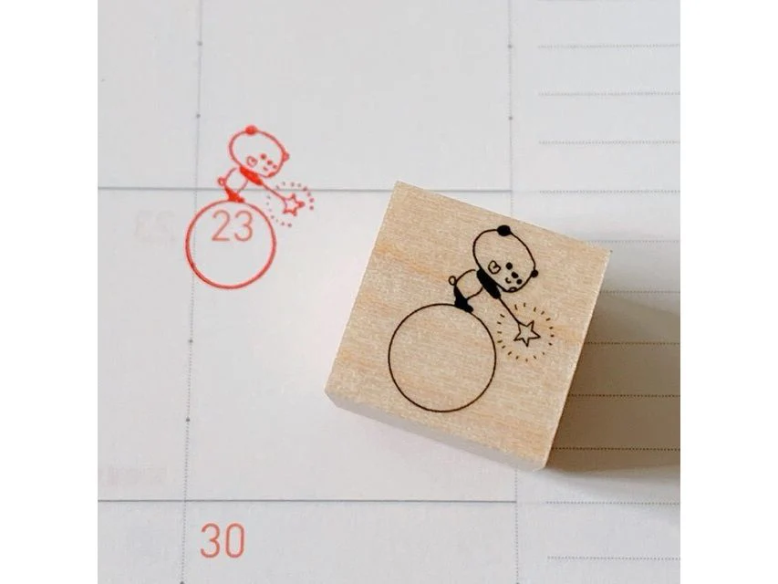Kayonoko - Rubber Stamp - Panda's Magic Stick