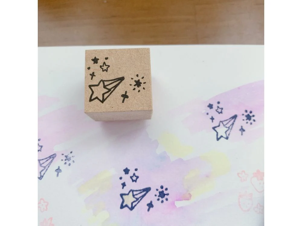 Kayonoko - Rubber Stamp - Shooting Star