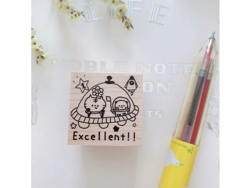 Kayonoko - Rubber Stamp - Space Series Excellent