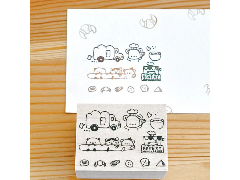 Kayonoko - Rubber Stamp - Tiny Bakery
