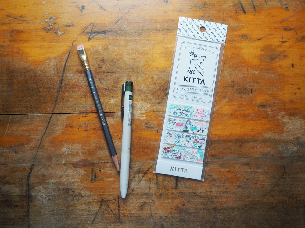 KITTA - Washi Tape - Drawing