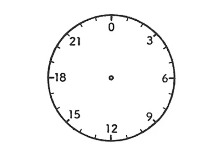 Kodomo No Kao - Bullet Journal Stamp - Clock (0412-004)