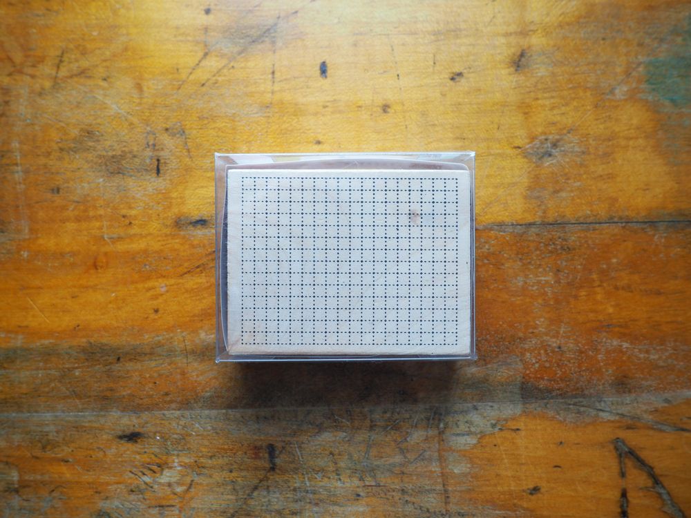 Kodomo No Kao - Bullet Journal Stamp - Grid (0405-002)