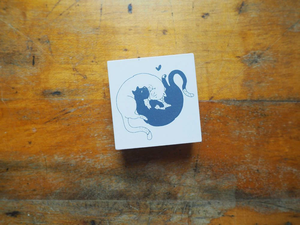 Kodomo No Kao - Stamp - Cat (3354-056)