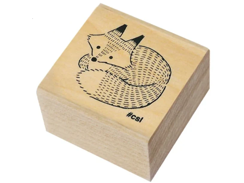 Kodomo No Kao - Stamp - I Love Stamp - Fox (1533-052)