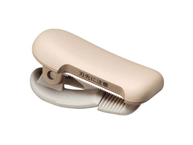 Kokuyo Cut clip-type Washi Tape cutter 20~25mm - Pastel Brown