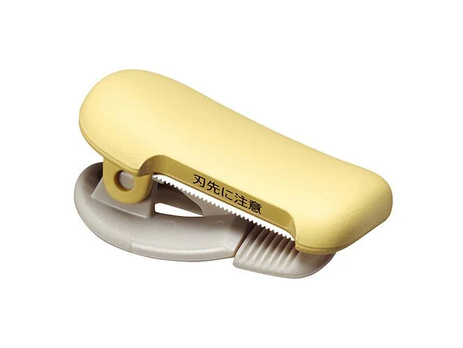 Kokuyo Cut clip-type Washi Tape cutter 20~25mm - Pastel Yellow
