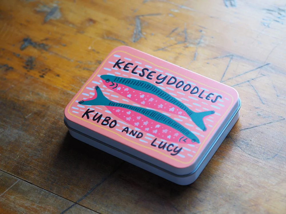 Kuboandlucy Stationery Co. - Kelsey's World Sardine Tin