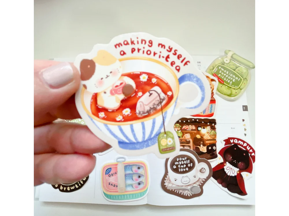 Kuboandlucy Stationery Co. - Vinyl Sticker - Making Myself A Priority