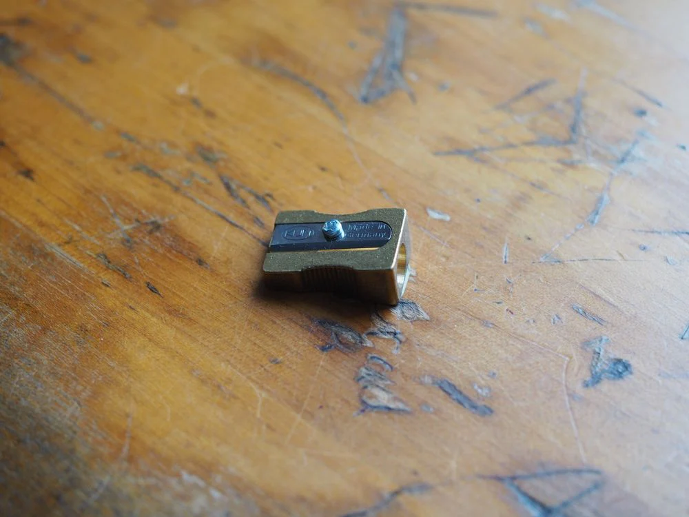 KUM Brass Pencil Sharpener (300-1)