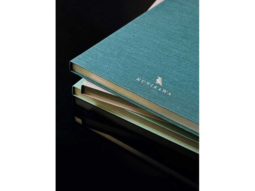 Kunisawa Find Edge Notebook - A5 - Shimbashi (Dot Grid) - Image 3