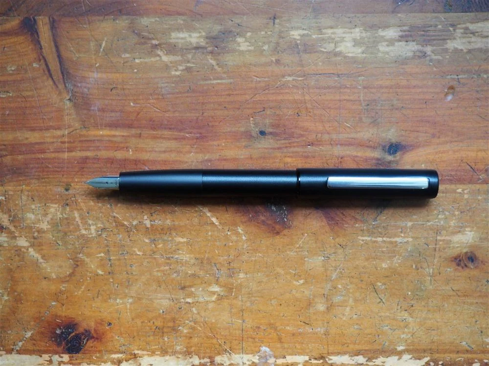 Lamy Aion Fountain Pen - Black Steel - Image 4