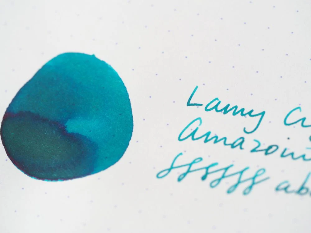 Lamy Crystal - Fountain Pen Ink (30mL) - Amazonite - Image 3