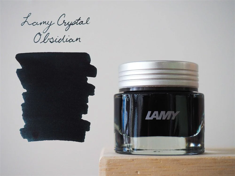 Lamy Crystal - Fountain Pen Ink (30mL) - Obsidian