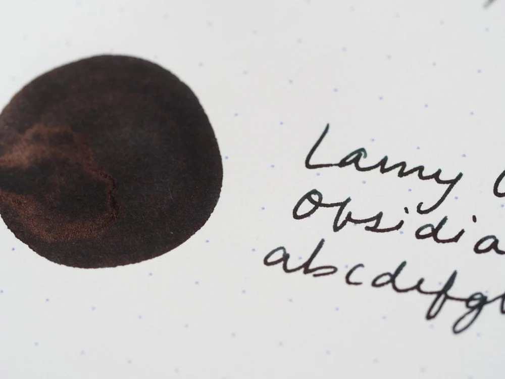Lamy Crystal - Fountain Pen Ink (30mL) - Obsidian - Image 3